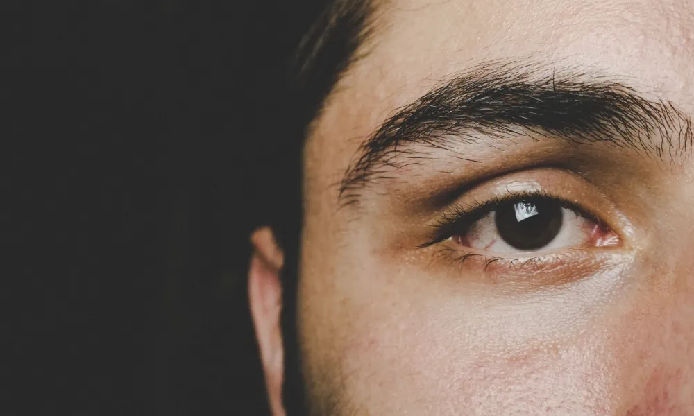 Close up of eye