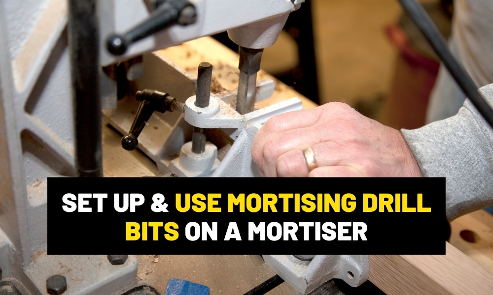 How to sharpen a square hollow chisel for mortising? How to use mortising drill bits on a mortiser machine