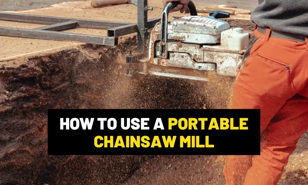 How to make money with woodworking | Ideas with examples from youtube How to use a portable chainsaw mill