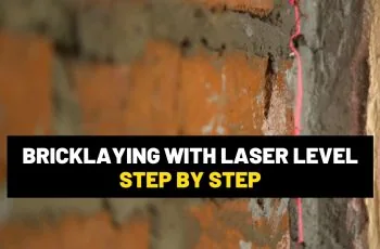 How to use a laser level for bricklaying