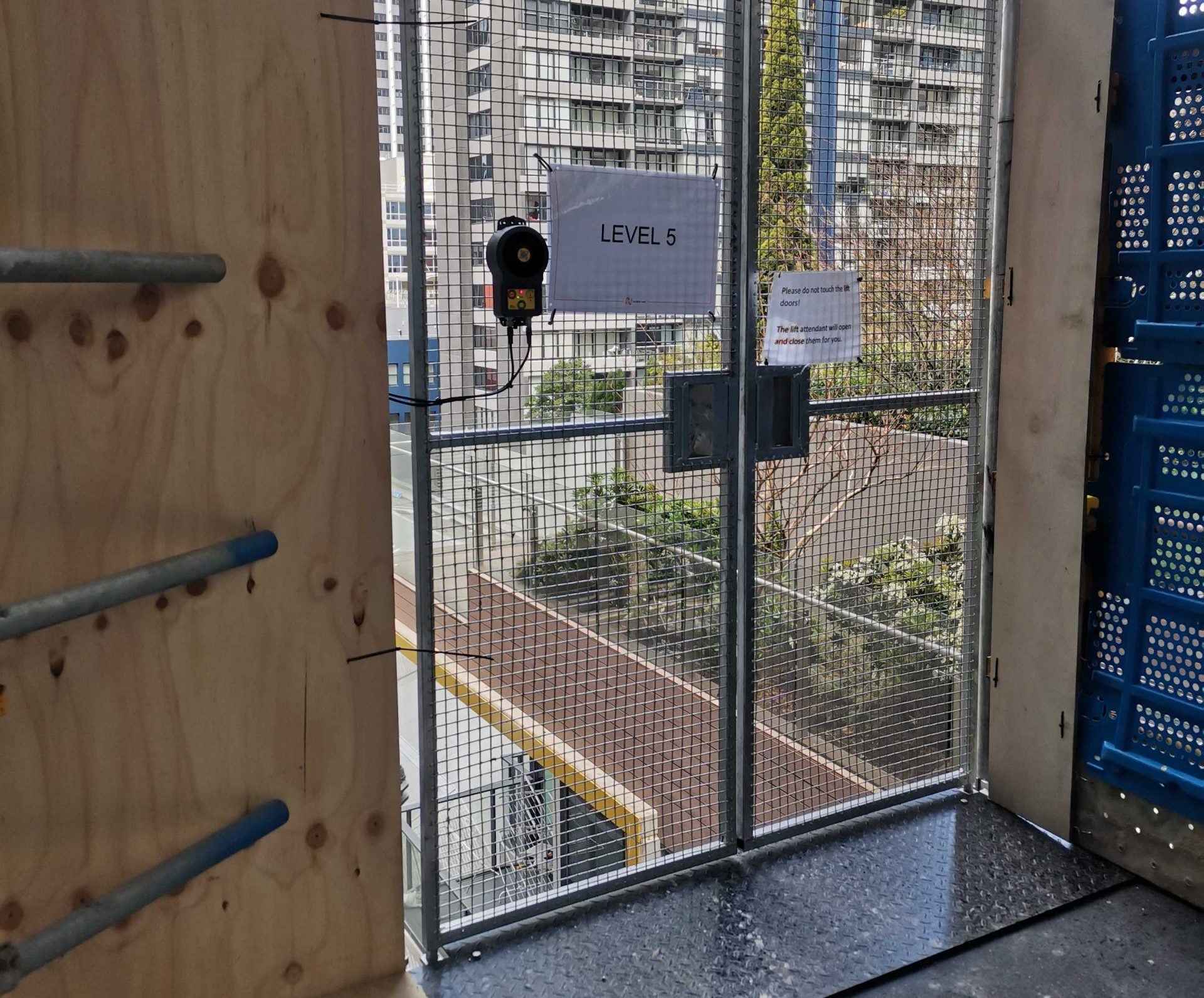 Barrier for extreme elevated heights