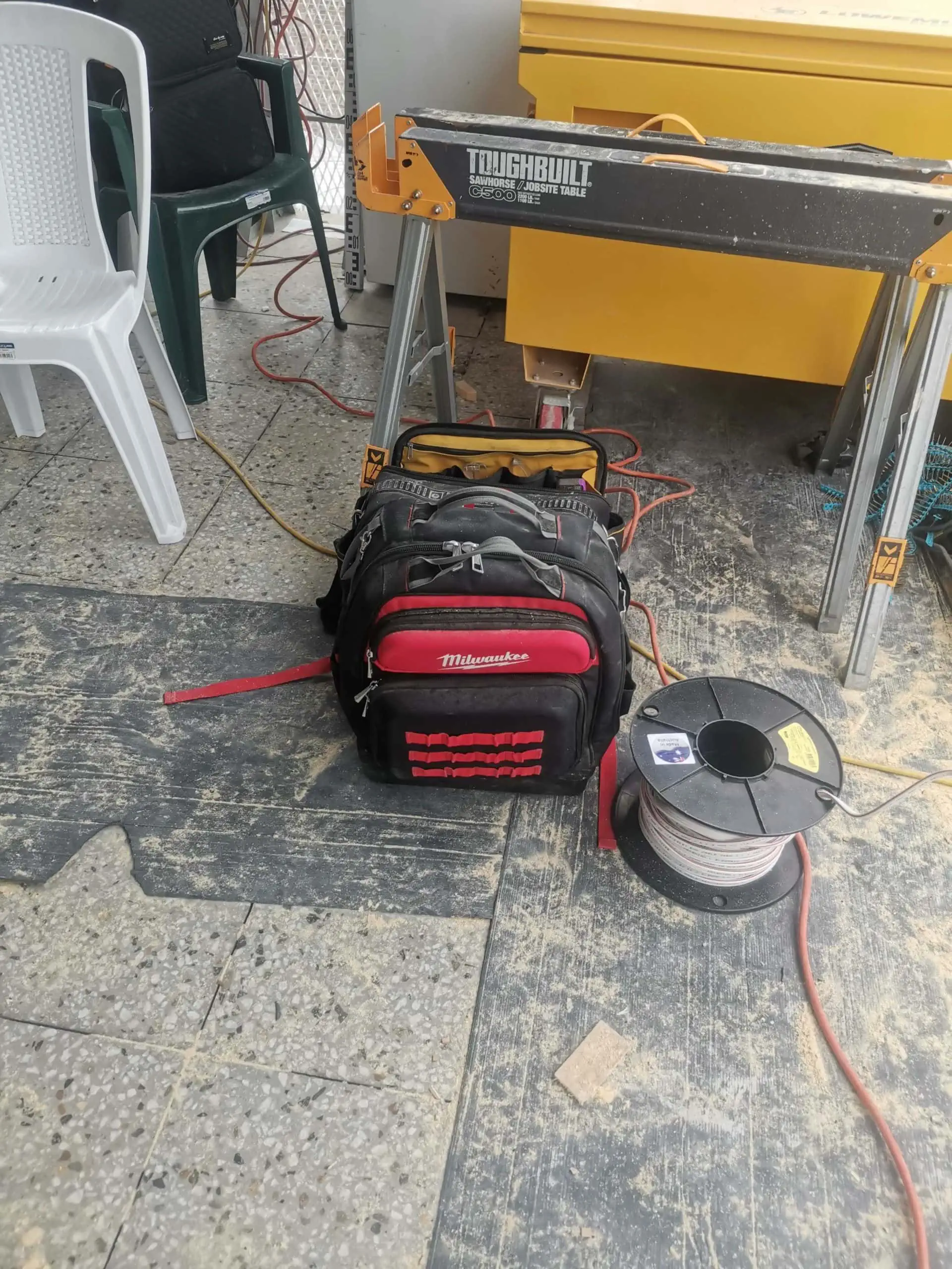 My Milwaukee tool backpack