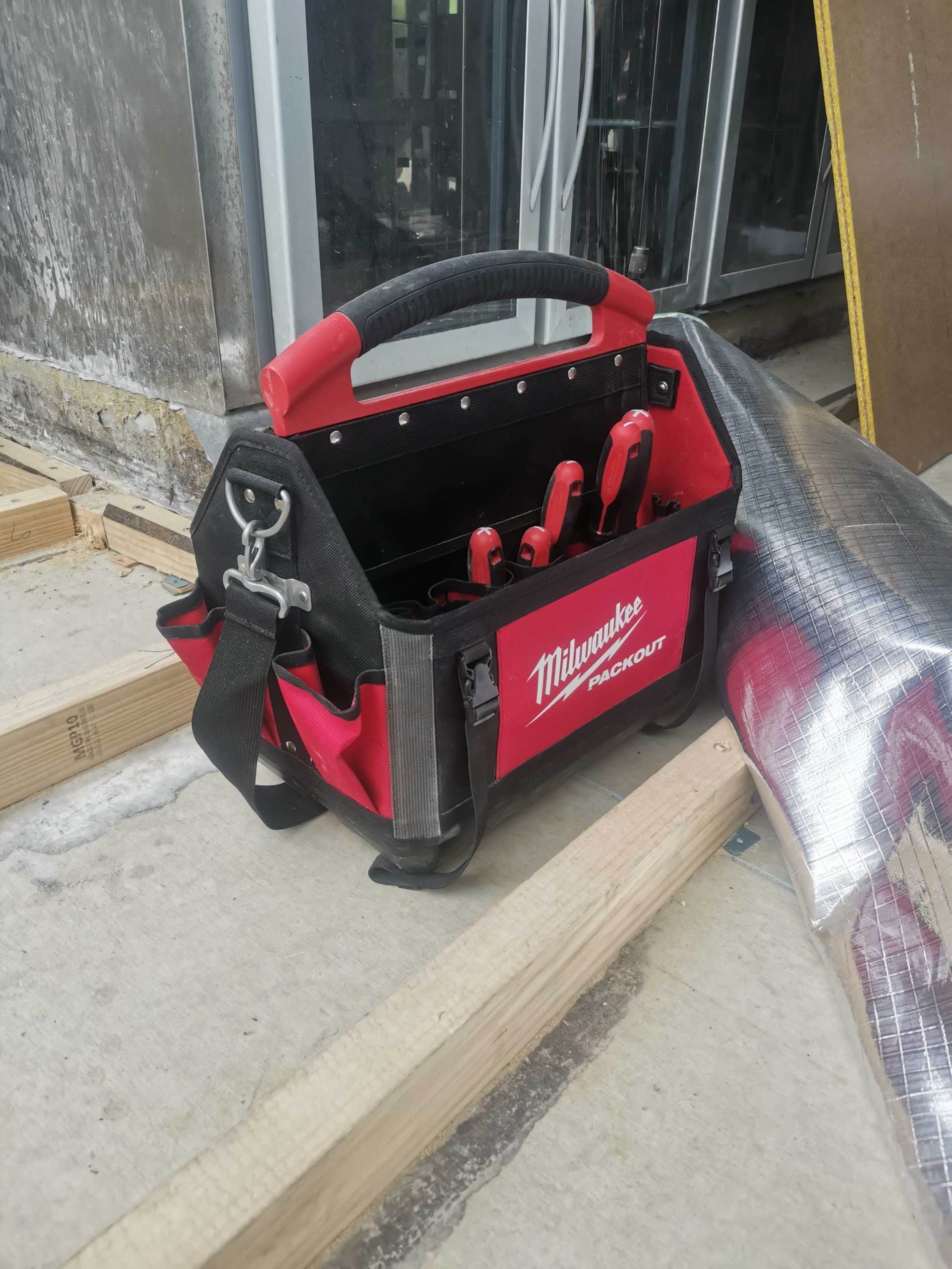 Screwdriver set in my Milwaukee toolbox